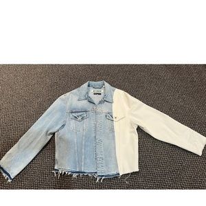 Off White x Levi’s Denim Jean Jacket Virgil Abloh